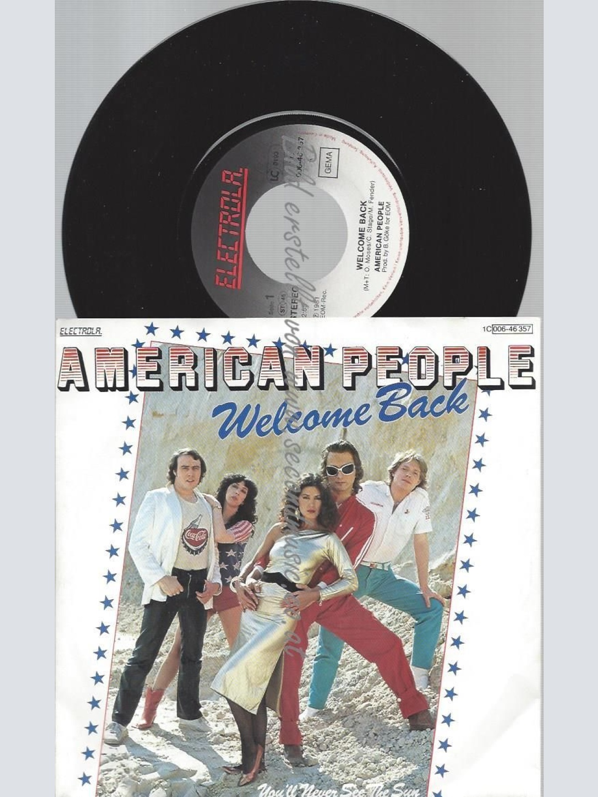 7"    American People – Welcome Back