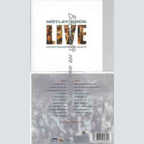 CD--Mötley Crüe | --Entertainment Or Death-Live