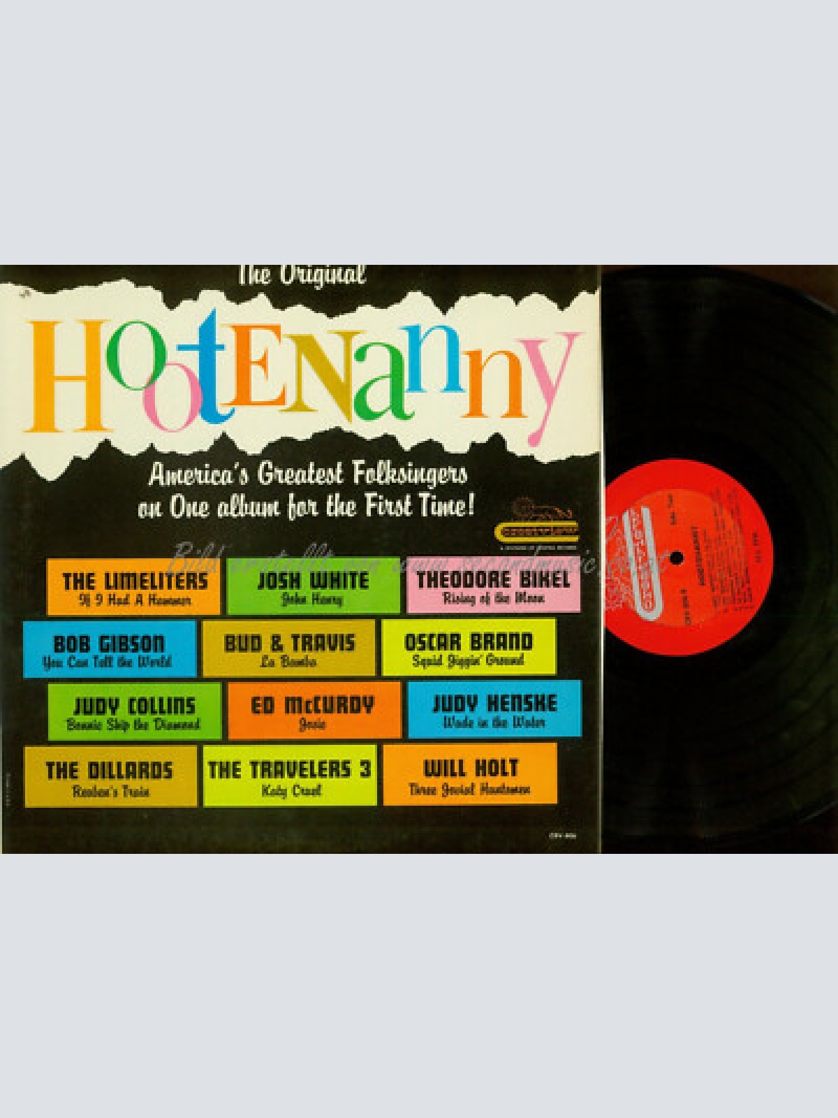 LP-- Various  The Original Hootenanny // US LP