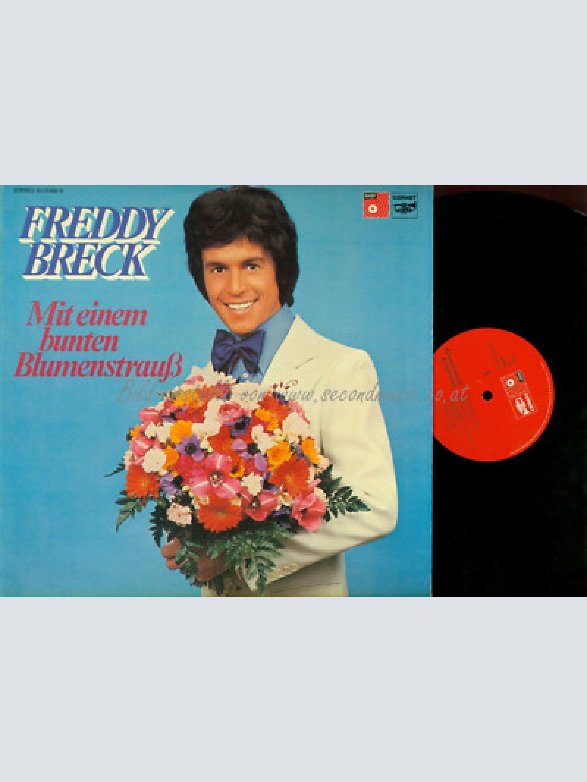 LP-- Freddy Breck  Mit Einem Bunten Blumenstrauß