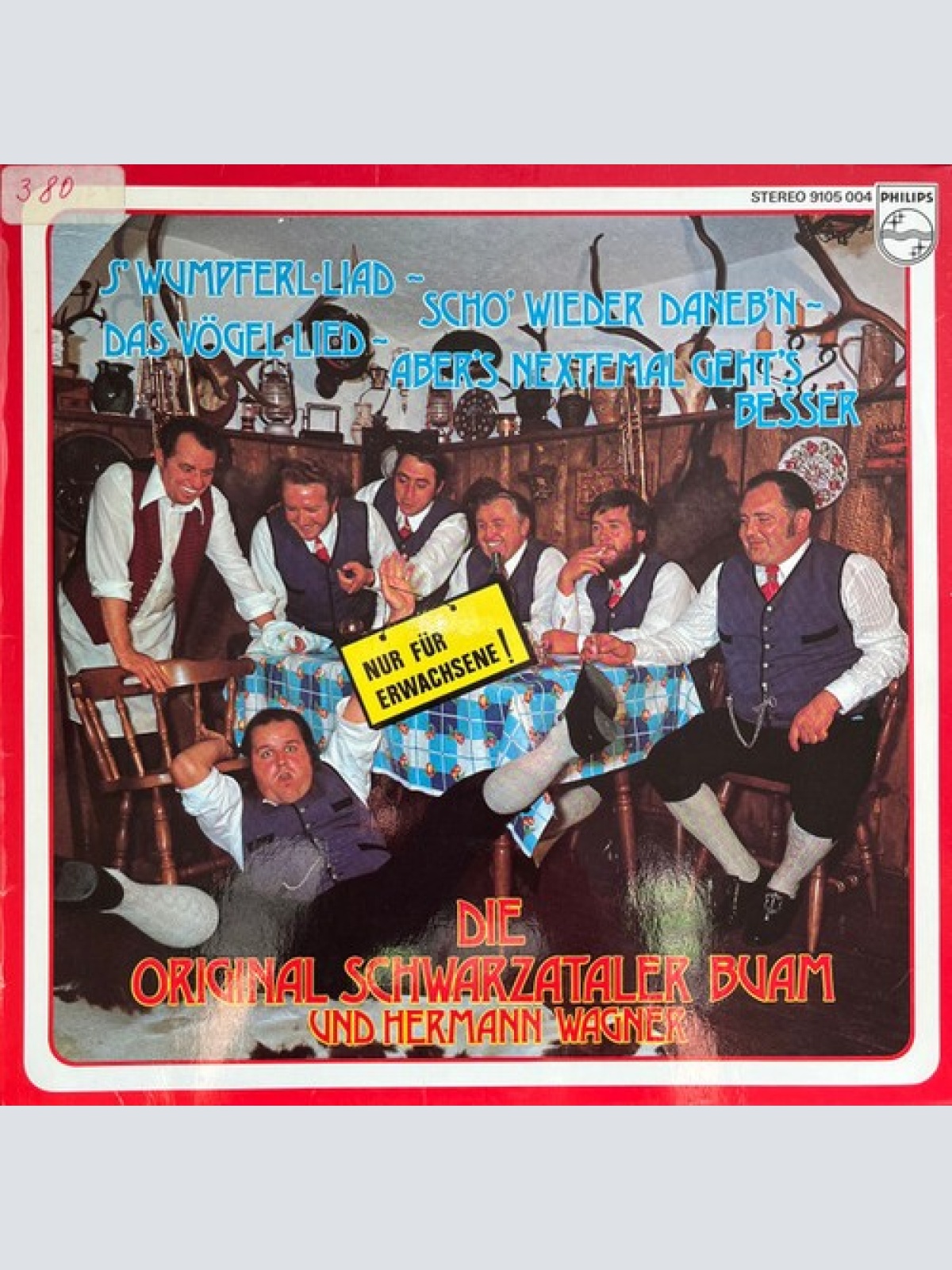 LP, Album Die Original Schwarzataler Buam Und Hermann Wagner (4) - Die Origin...