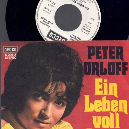 7" Peter Orloff – Ein Leben Voll Liebe / Promo