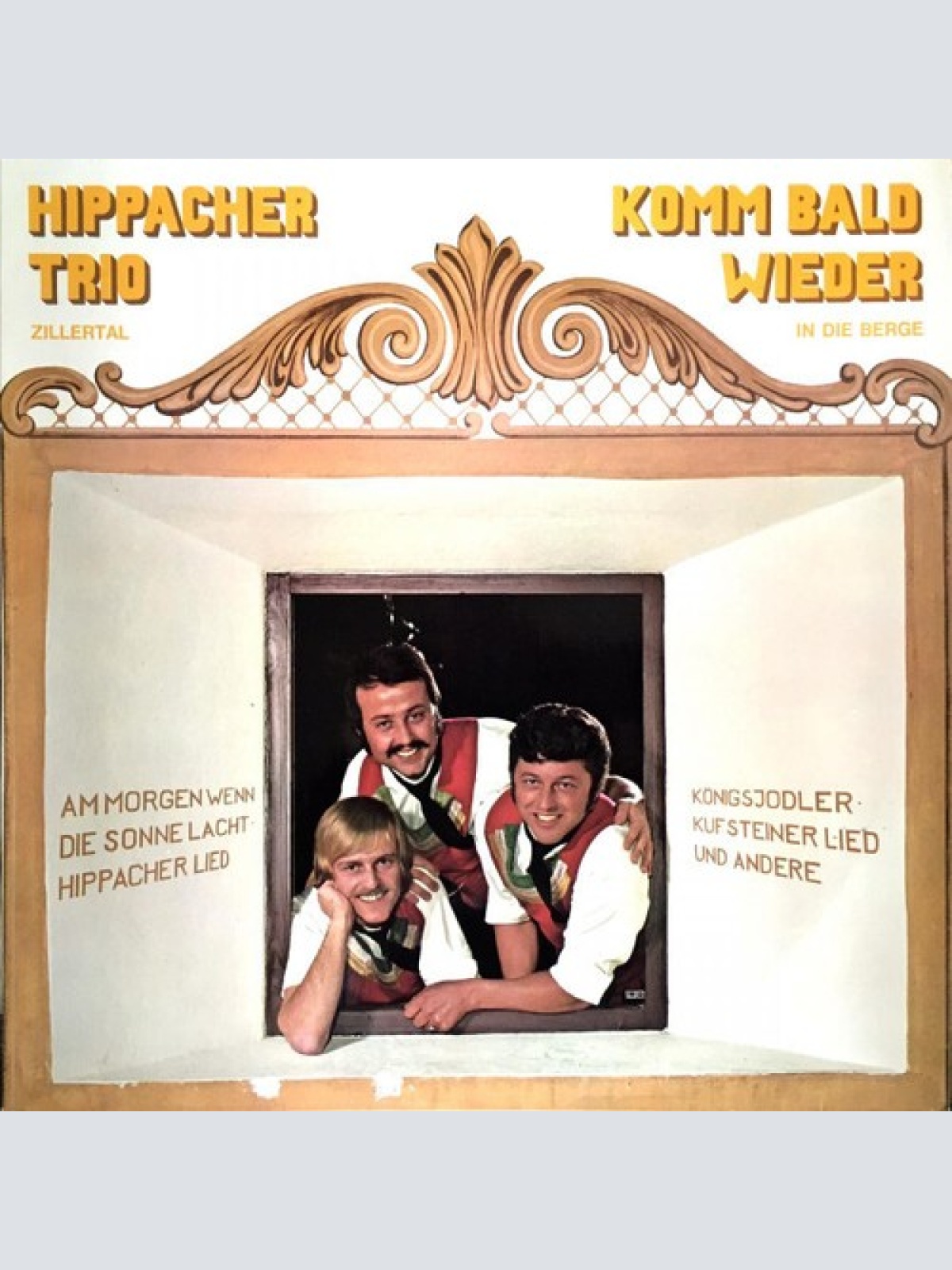LP, Album Hippacher Trio - Komm Bald Wieder