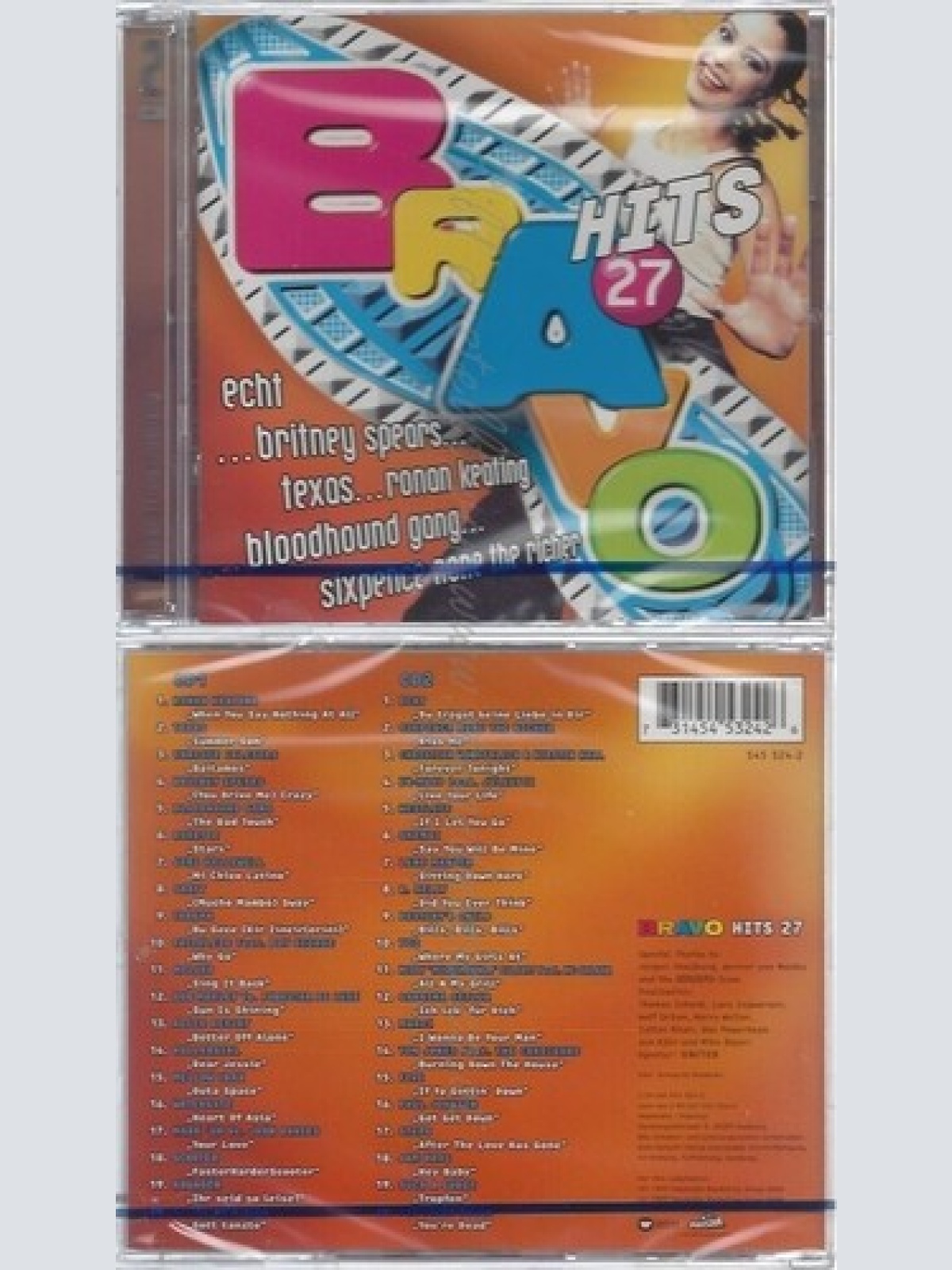 CD--NM-SEALED-VARIOUS -1999- - DOPPEL-CD -- BRAVO HITS 27