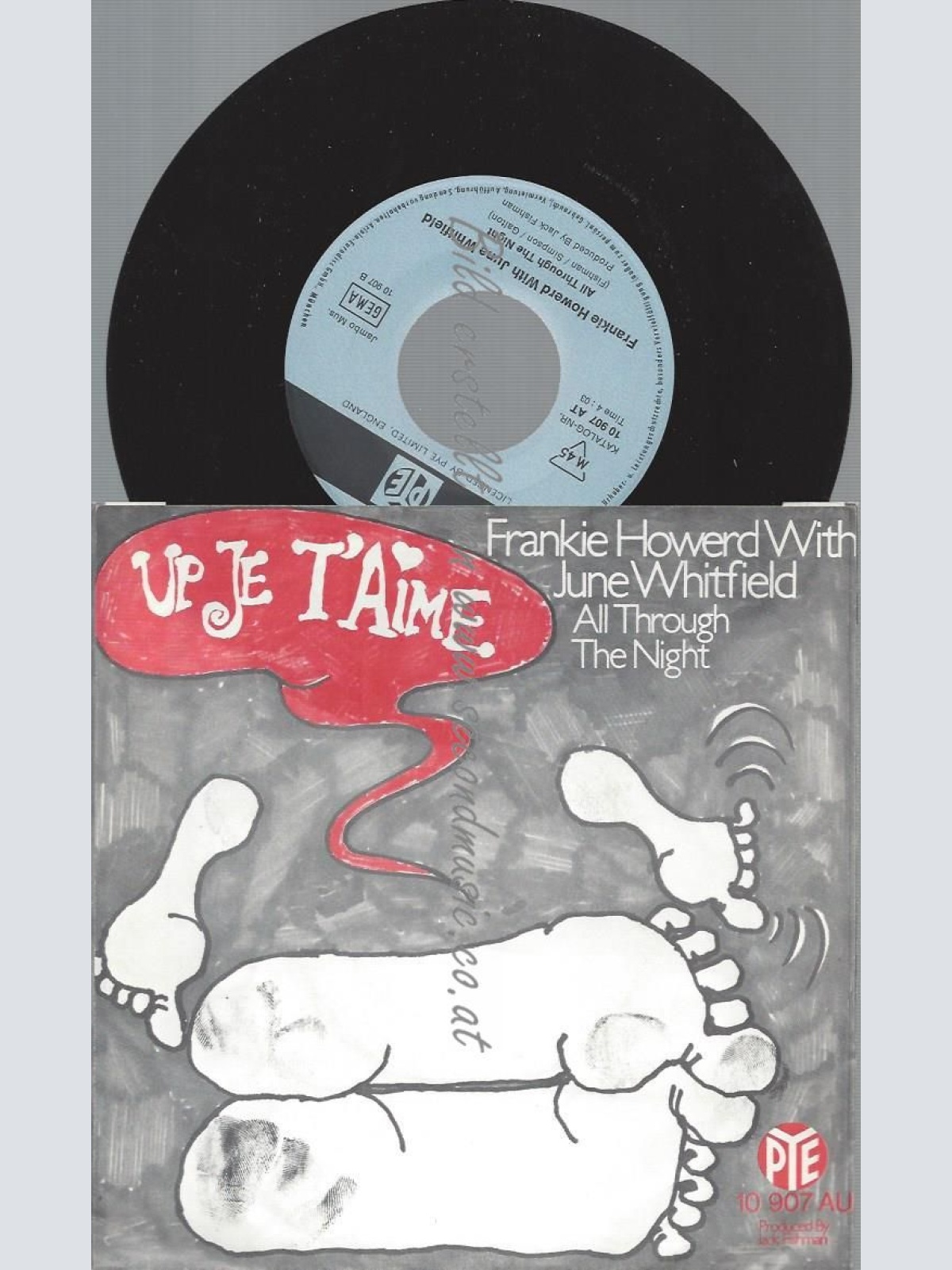7"    Frankie Howerd With June Whitfield  Up Je T'Aime