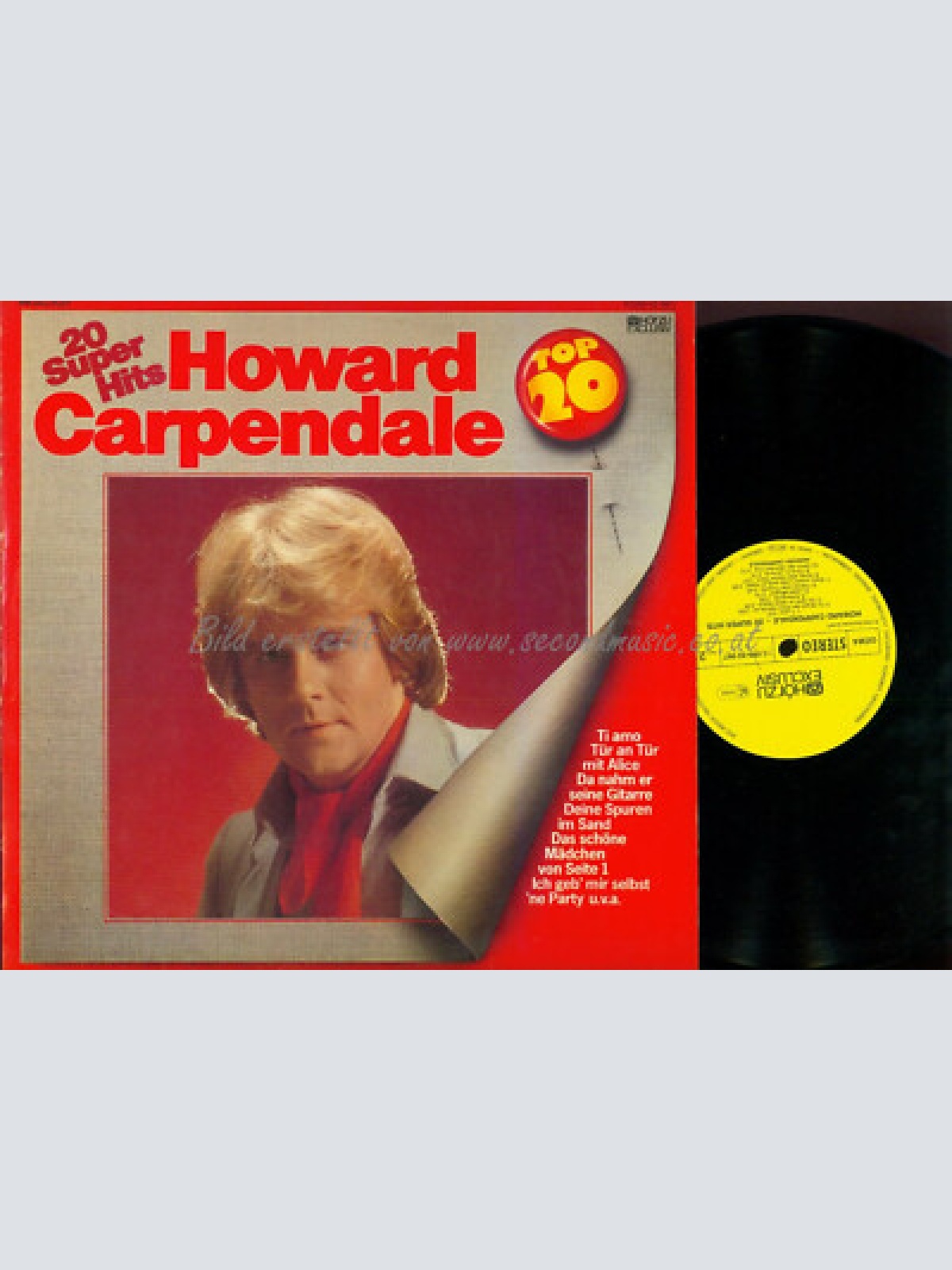 LP-- Howard Carpendale  20 Super Hits