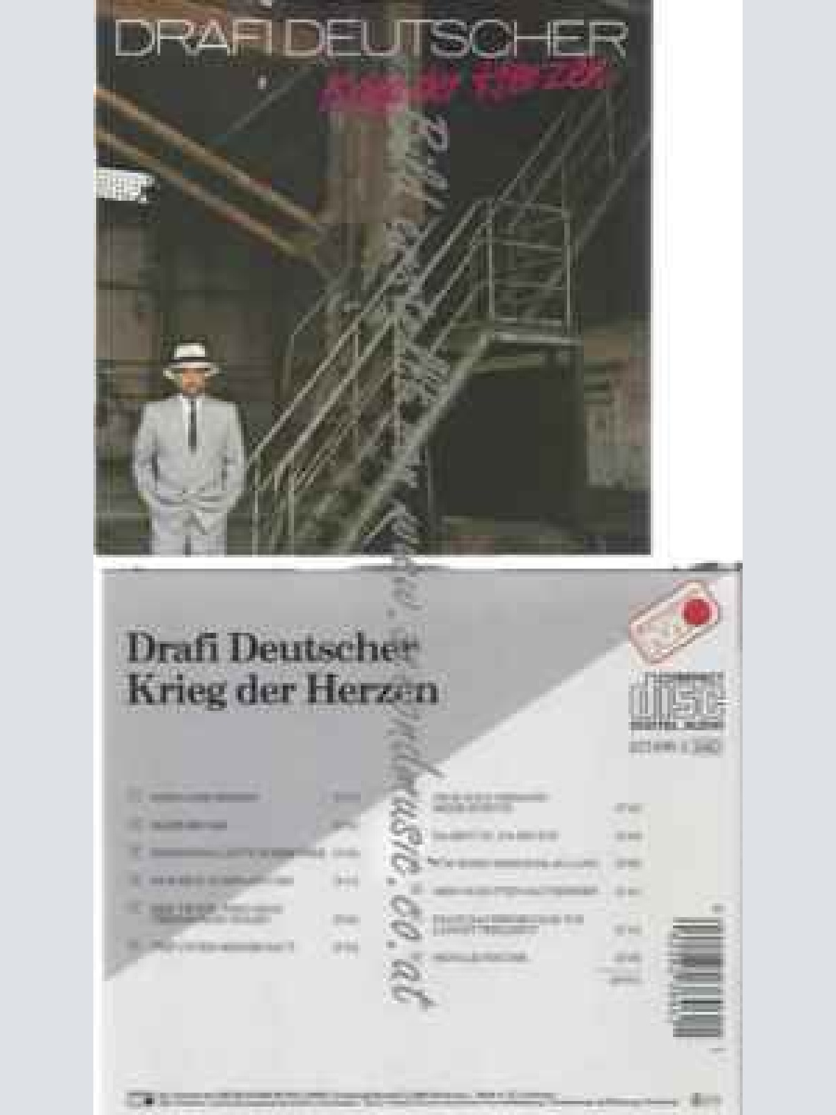 CD--Drafi Deutscher--Krieg der Herzen ()