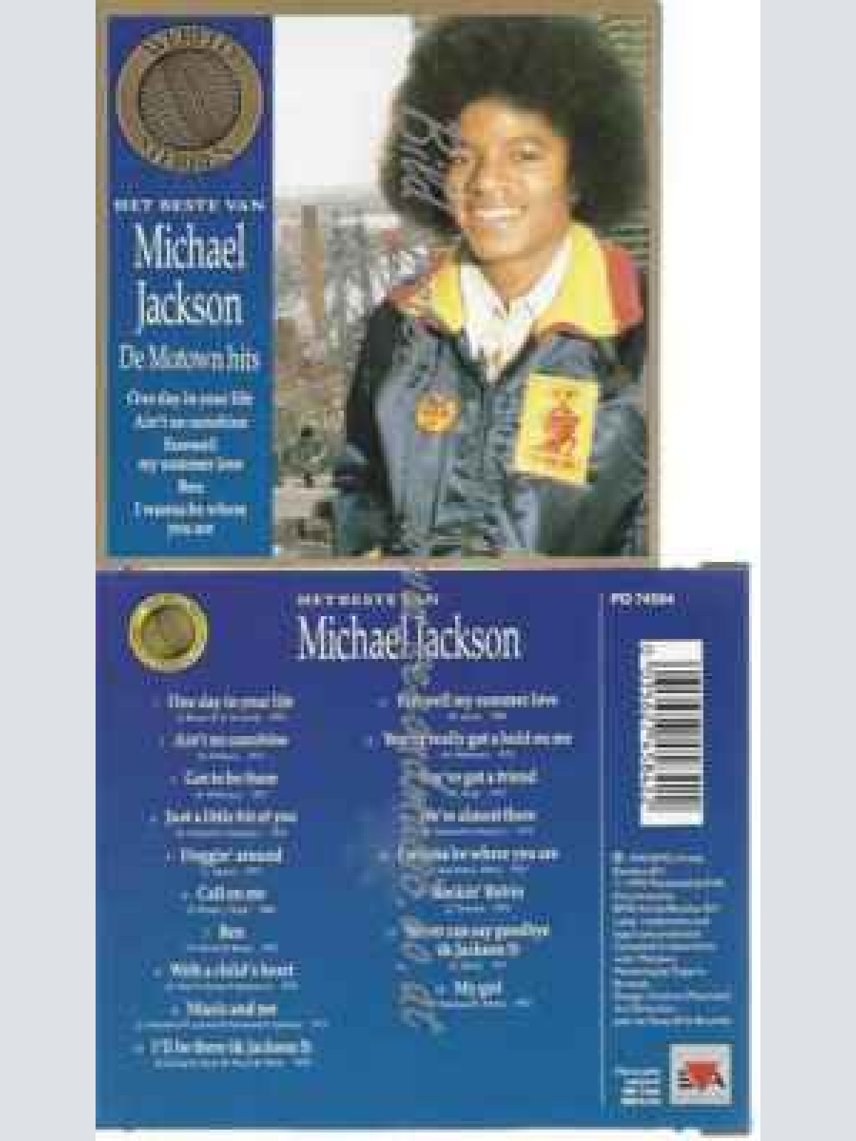 CD--Michael Jackson--Het Beste van ( tracks)