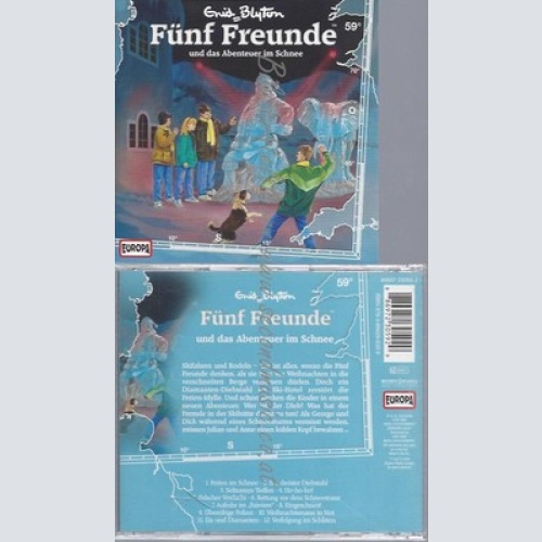 CD--FÜNF FREUNDE--FÜNF FREUNDE UND DAS ABENTEUER IM SCHNEE - FOLGE 59