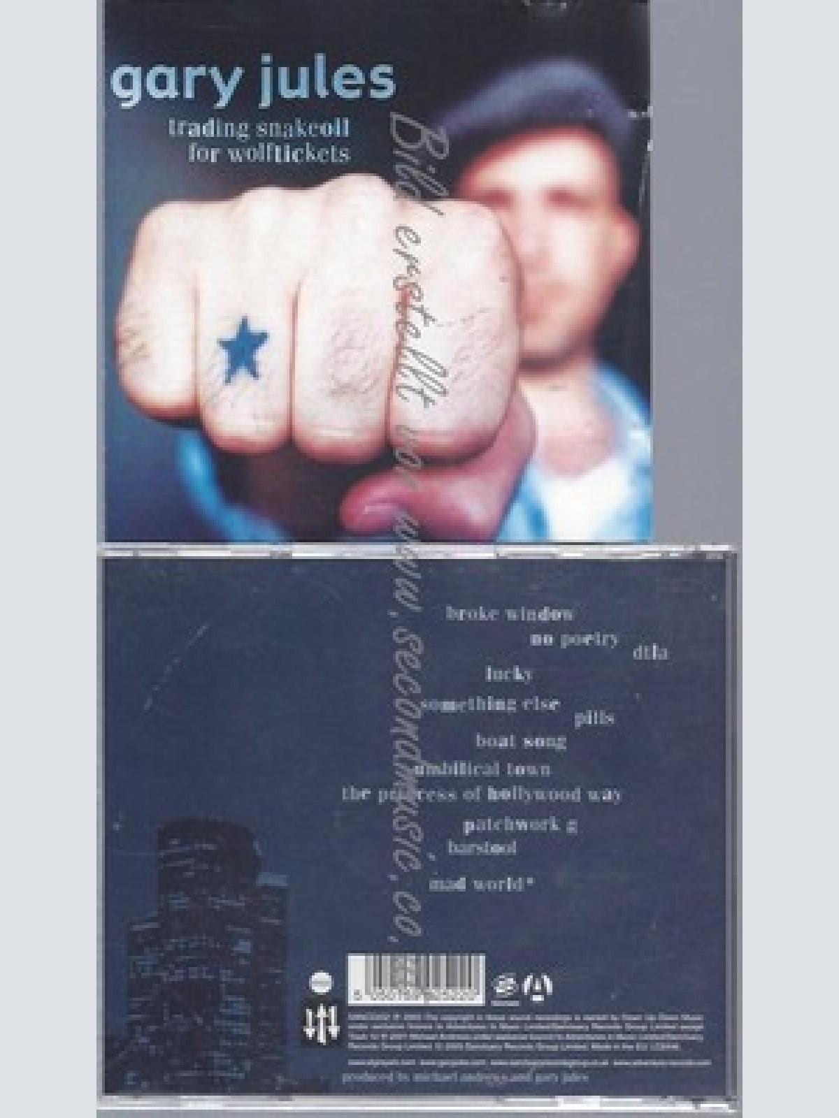 CD--GARY JULES--TRADING SNAKEOIL FOR WOLFTICKETS