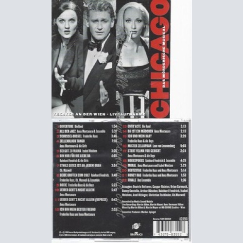CD--JOHN KANDER UND EBB--KANDER: CHICAGO -GESAMTAUFNAHME- -AUFNAHME THEATER AN D