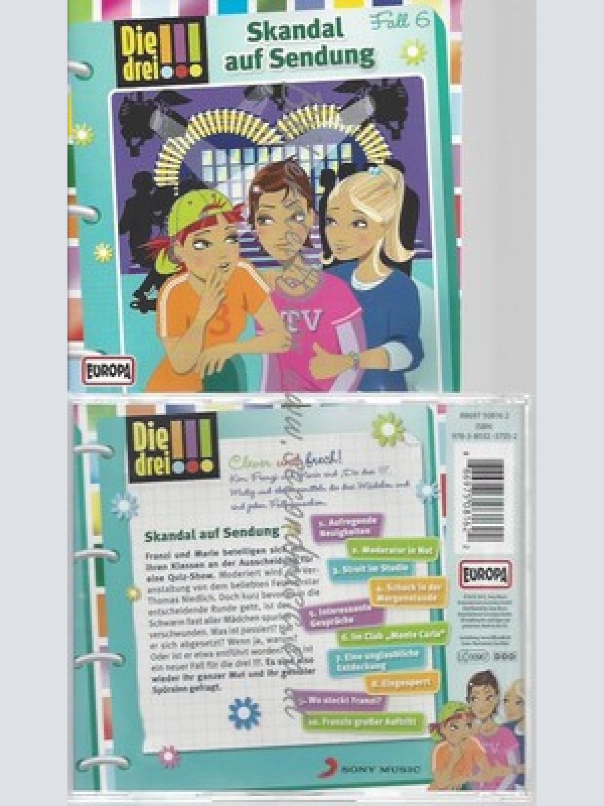 CD--KANDAL AUF SENDUNG/ DIE DREI !!!--006