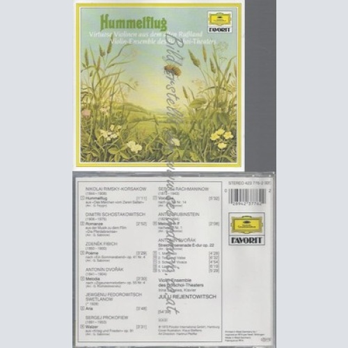 CD--BOLSCHOI VIOLIN ENSEMBLE UND RIMSKY-KORSSAKOFF--HUMMELFLUG