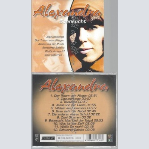 CD--ALEXANDRA--SEHNSUCHT