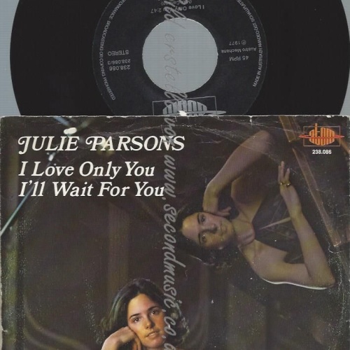 7"  Julie Parsons – I Love Only You // ATOM