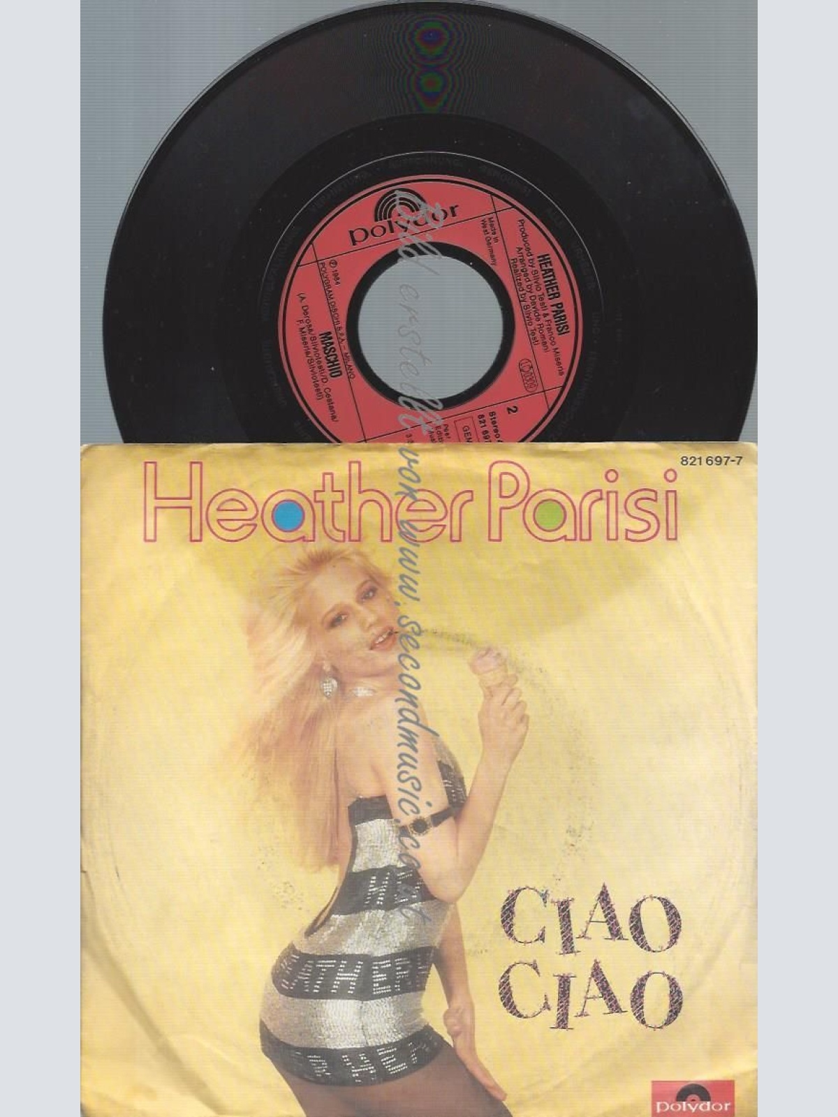 7"   Heather Parisi  Ciao Ciao