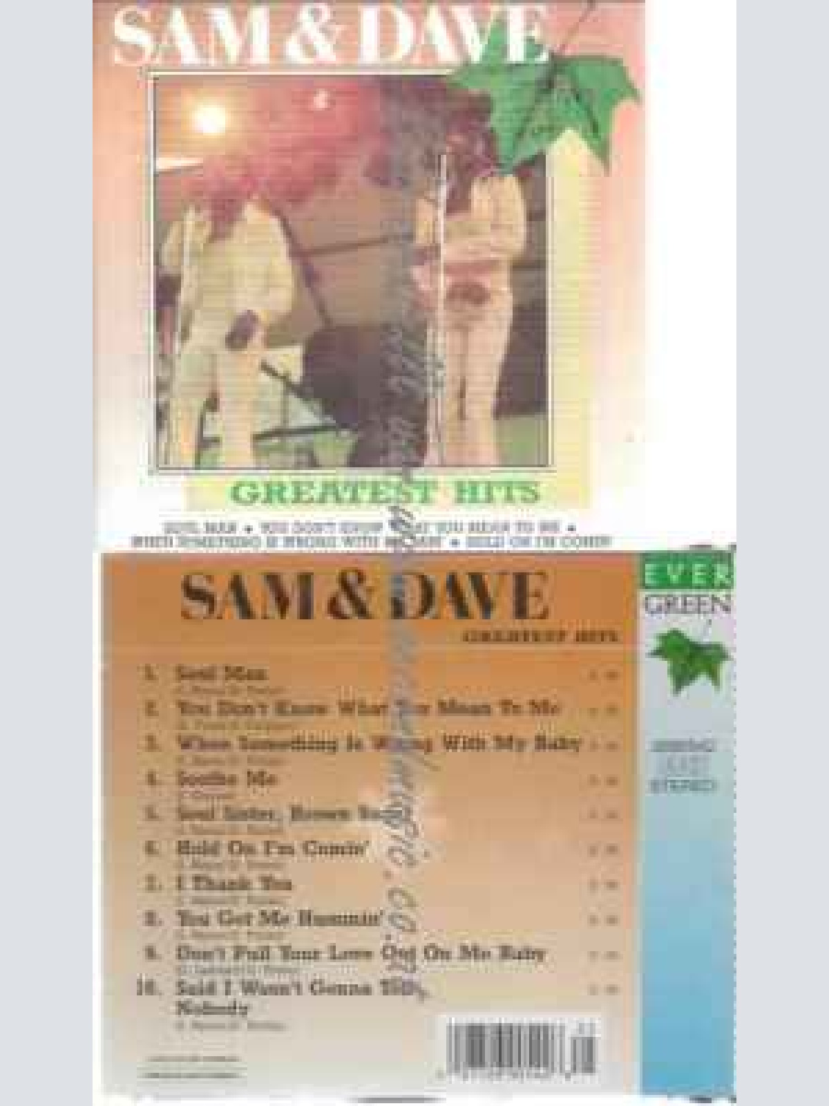 CD--Sam & Dave-- Original Hits - Atlantic Soul Classics