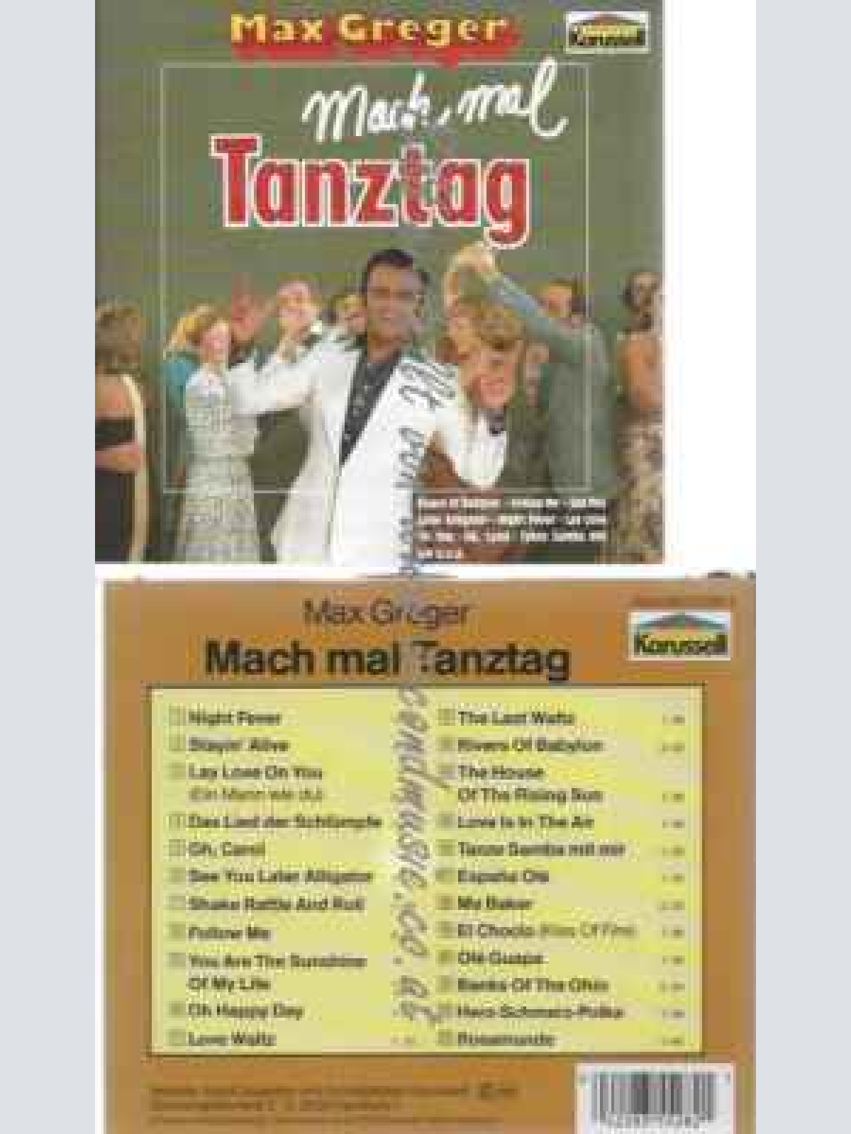 CD--Max Greger--Mach mal Tanztag ( tracks)