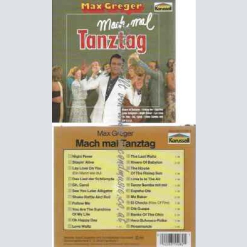 CD--Max Greger--Mach mal Tanztag ( tracks)