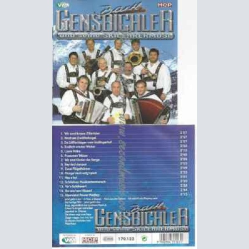 CD--Gensbichler,Bartl & Seine Skilehrermusi | --Lässig Aufg'Spielt