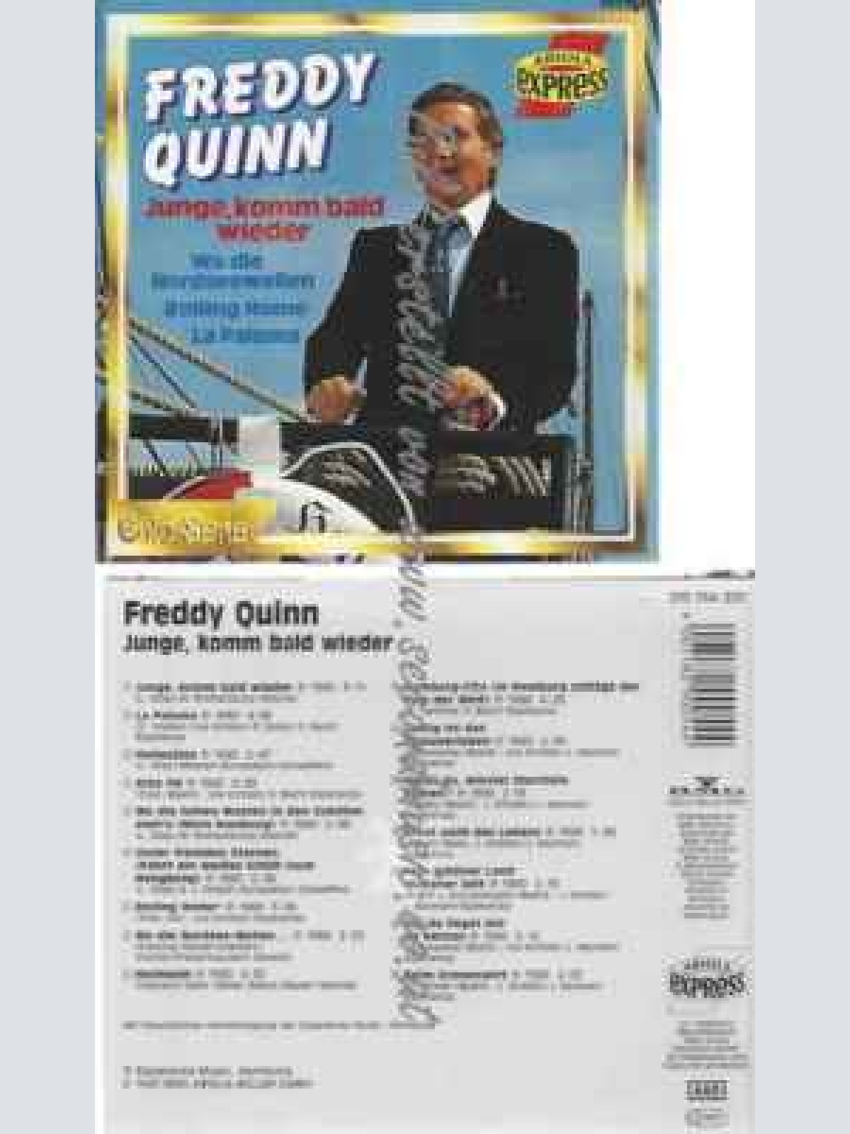 CD--Freddy Quinn--Junge komm bald wieder