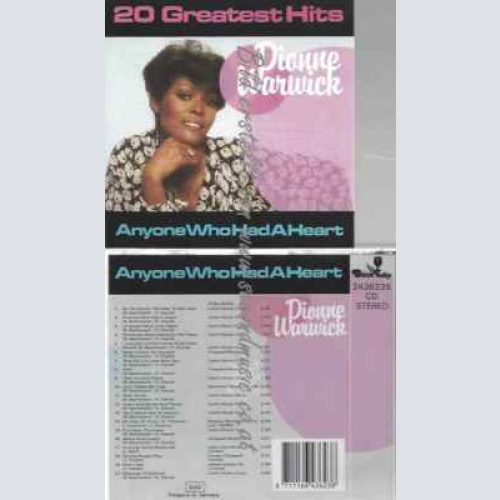 CD--Dionne Warwick-- greatest hits