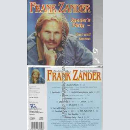 CD--Frank Zander--Kurt will tanzen - Zanders Party