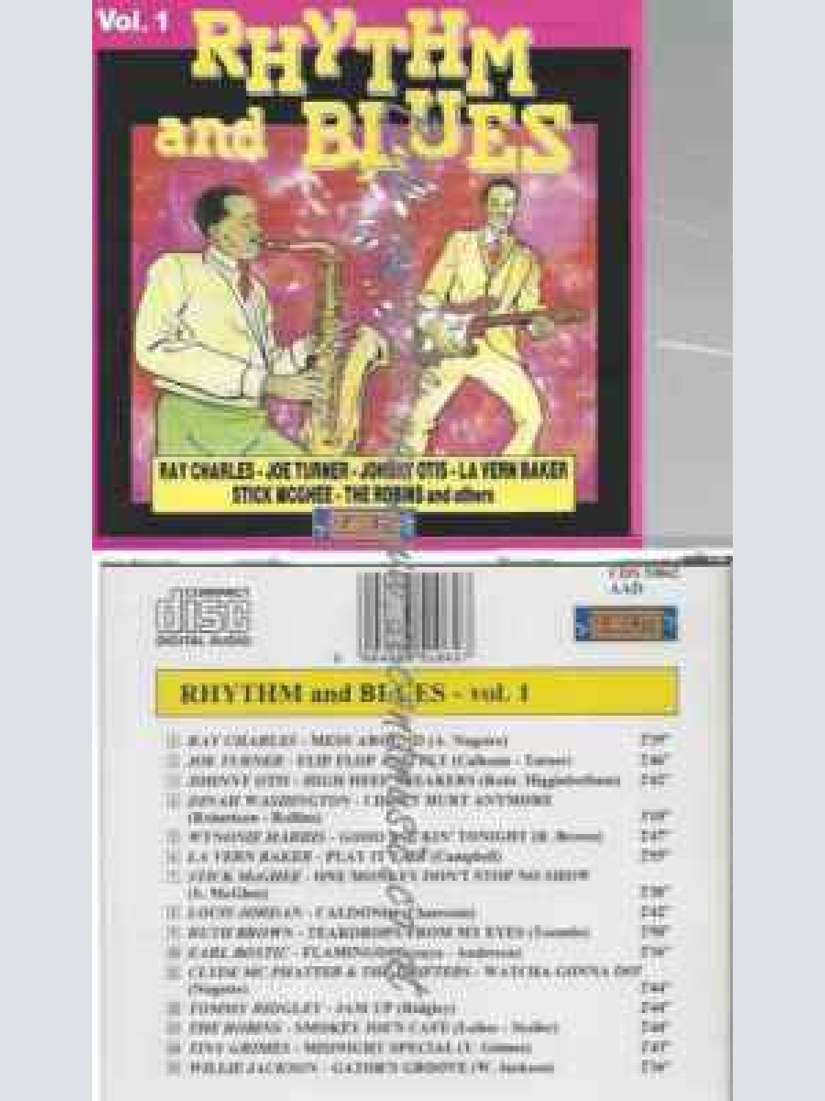 CD--BLUES Compilation--Rhythm And Blues Vol (Starlite)