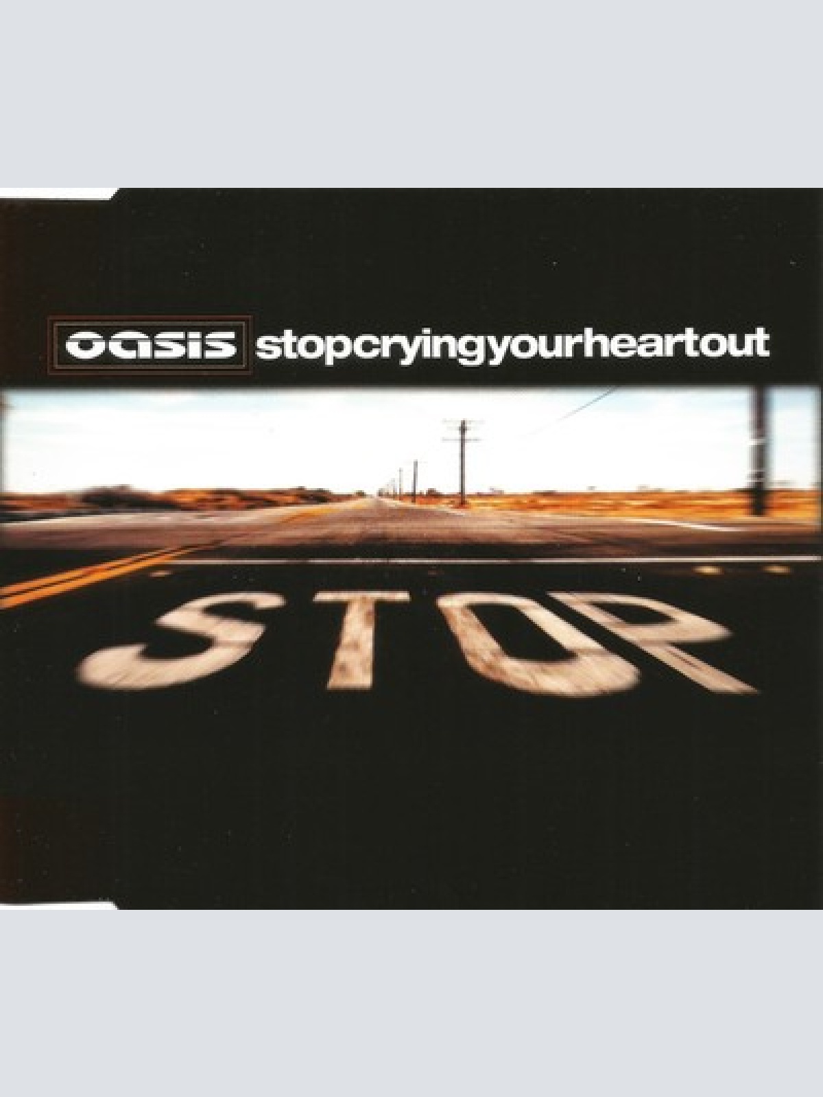 CD, Single Oasis (2) - Stop Crying Your Heart Out