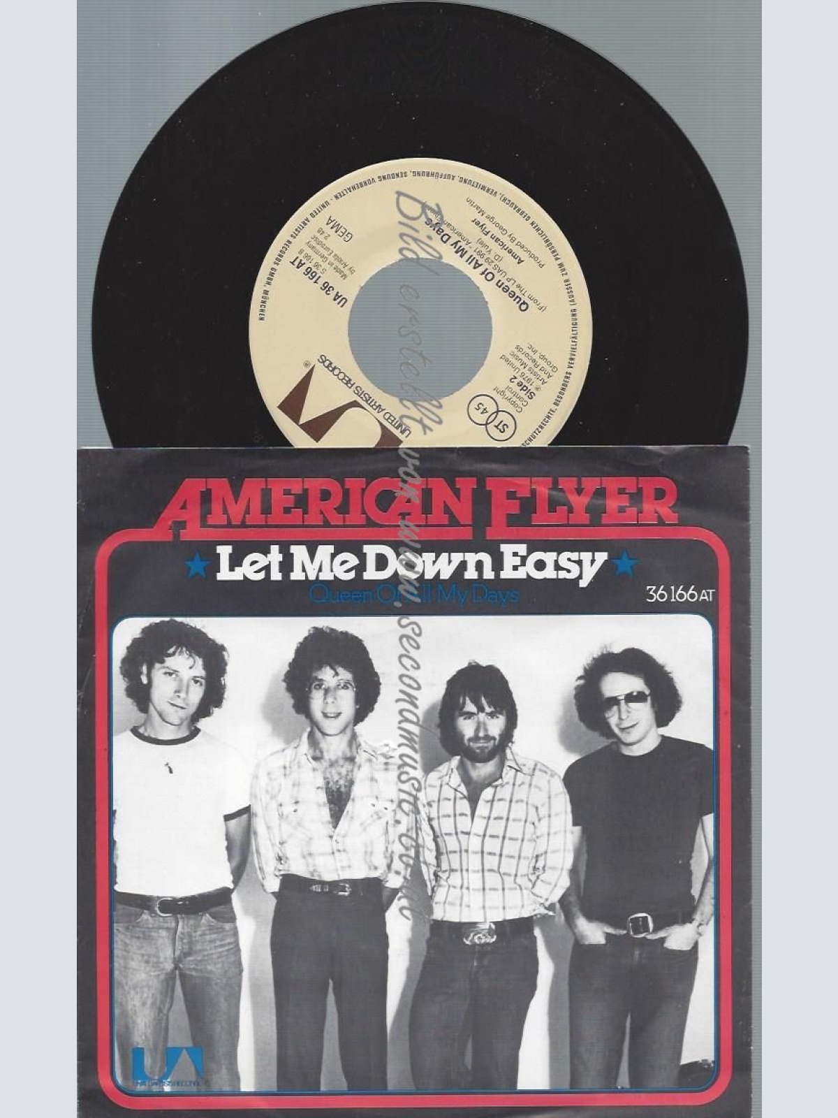 7"   American Flyer  Let Me Down Easy