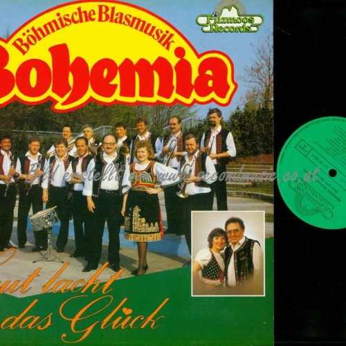 LP--Böhmische Blasmusik --Heut lacht das Glück    // NM