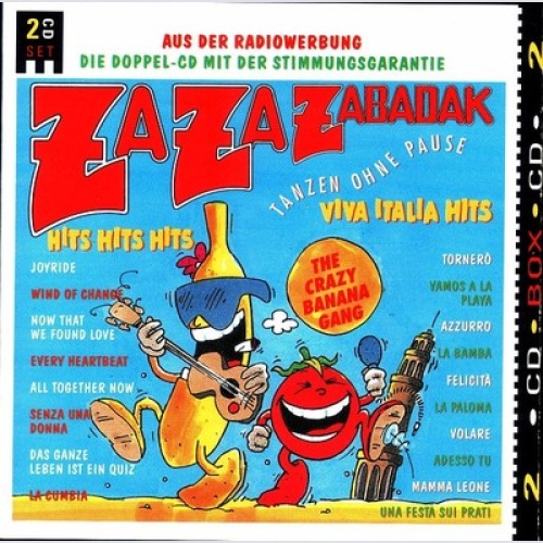 2xCD, Comp, P/Mixed The Crazy Banana Gang - Za Za Zabadak