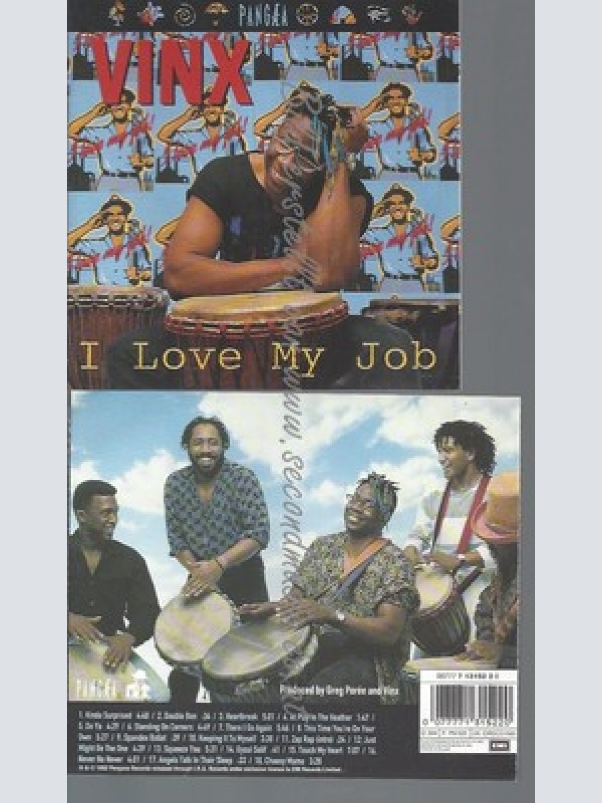 CD--VINX--I LOVE MY JOB