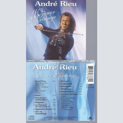 CD--RIEU,ANDRE UND STRAUß,JOHANN -SOHN-/LEHAR,FRANZ/+--WIENER MELANGE