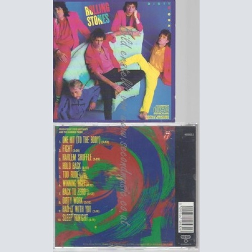 CD--THE ROLLING STONES--DIRTY WORK