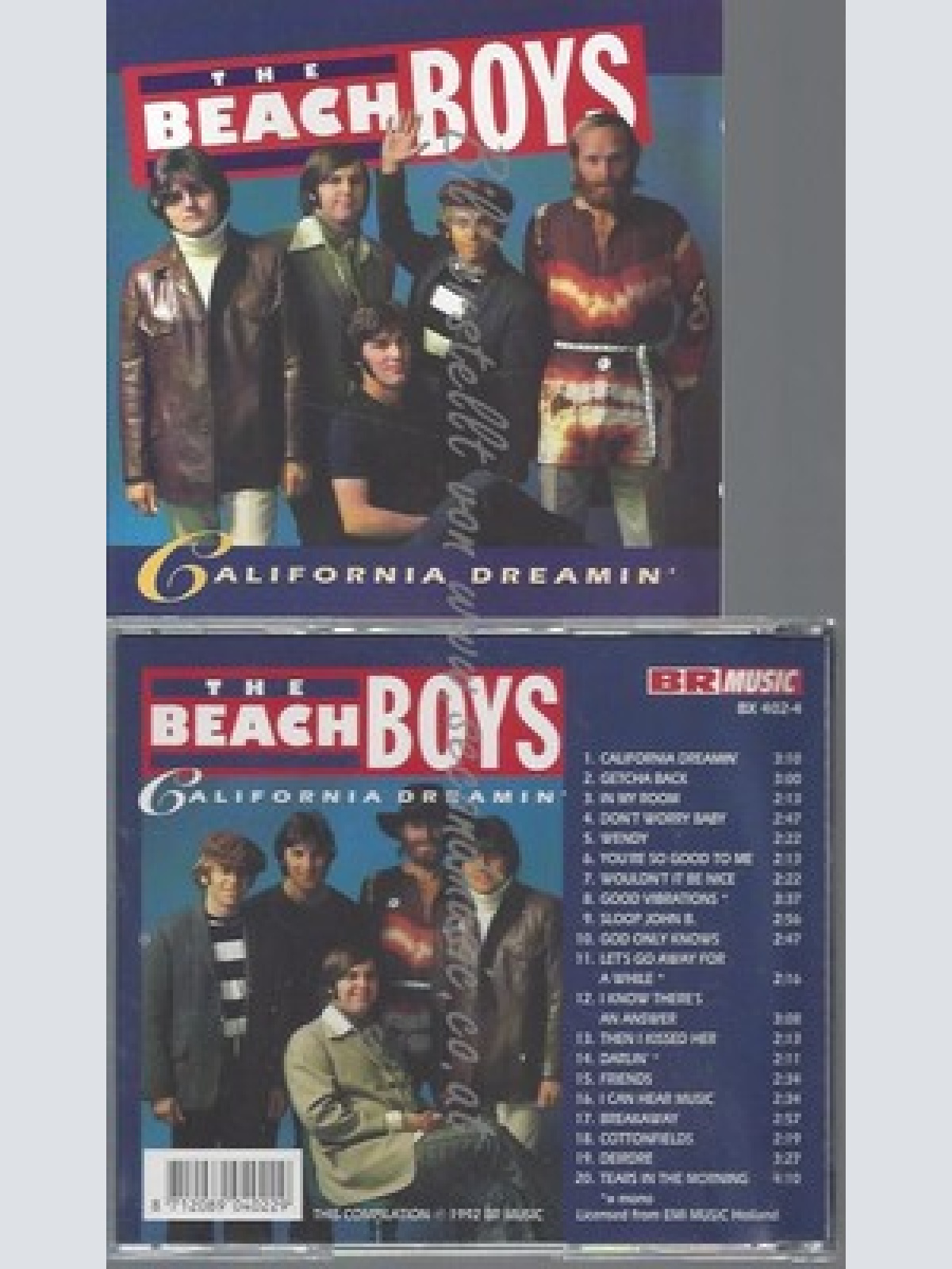 CD--THE BEACH BOYS--CALIFORNIA DREAMIN'