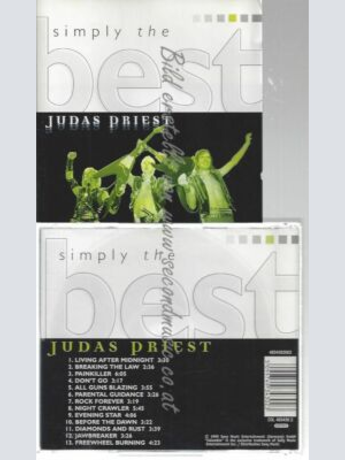 CD--JUDAS PRIEST | --SIMPLY THE BEST
