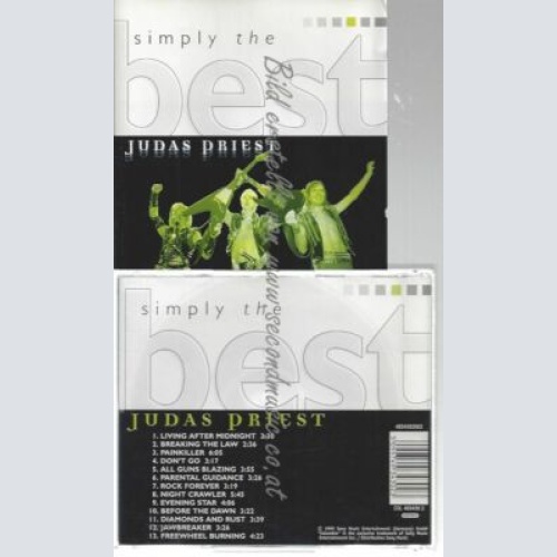 CD--JUDAS PRIEST | --SIMPLY THE BEST