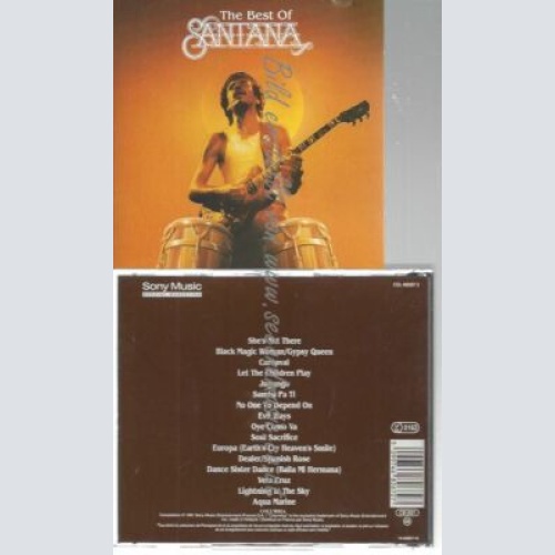 CD--SANTANA--THE BEST OF