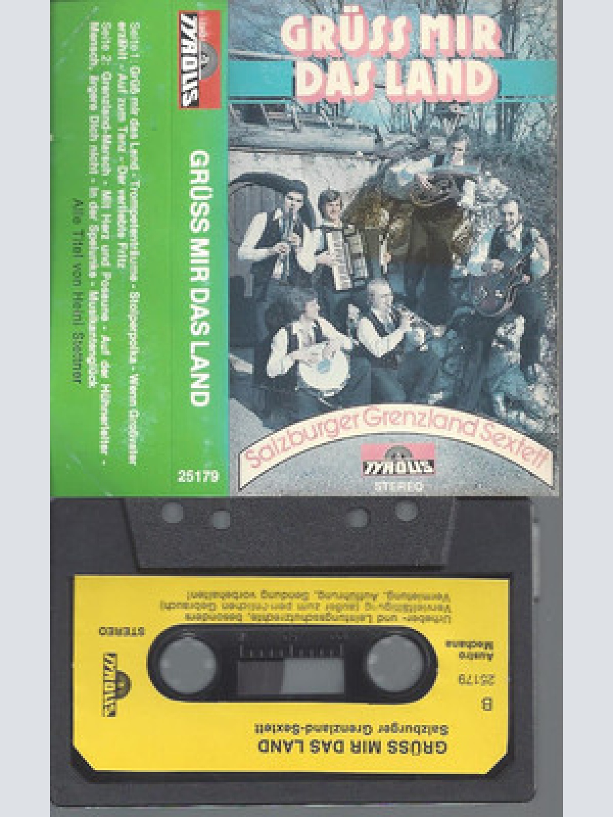 MC--SALZBURGER GRENZLAND SEXTETT--GRÜSS MIR DAS LAND