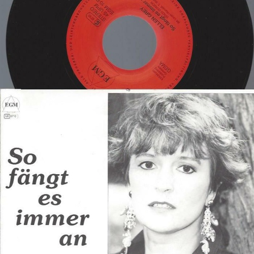 7" Ellen Grey – So Fängt Es Immer An