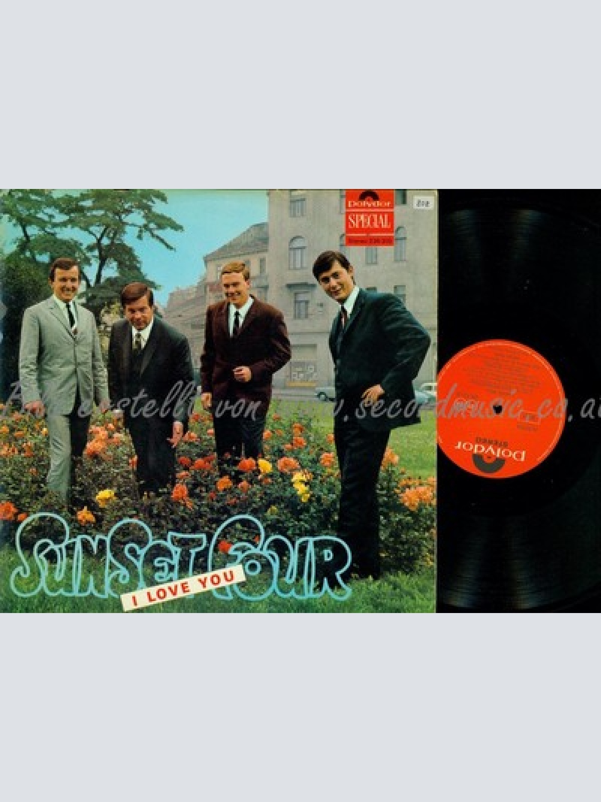 LP--THE SUNSET FOUR --I LOVE YOU