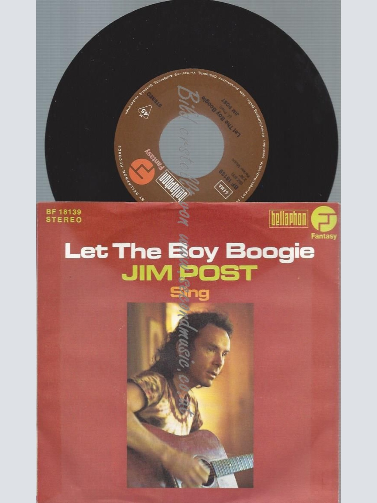 7"   Jim Post  Let The Boy Boogie