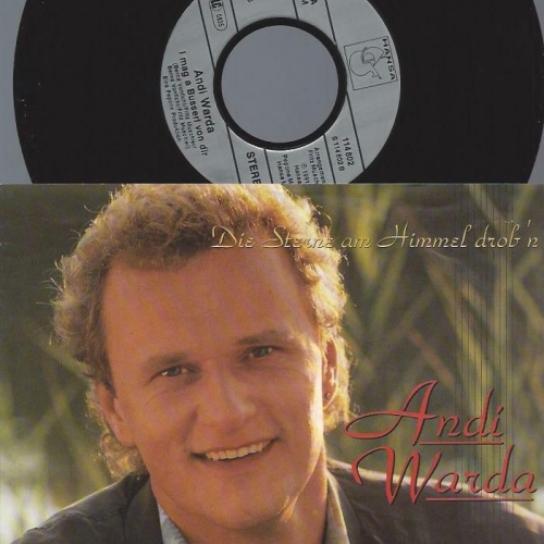 7"  Andi Warda – Die Sterne Am Himmel Drob'n