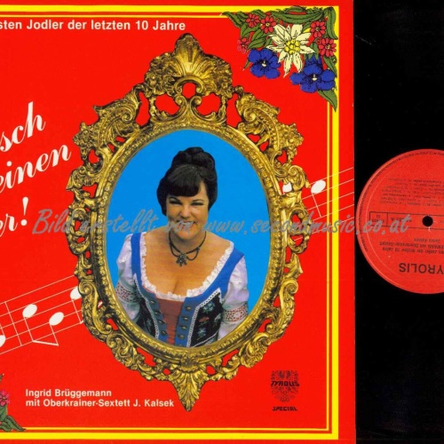 LP-- Ingrid Brüggemann Oberkrainer Sextett Janes Kalsek -Ich wünsch mir eine /NM