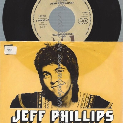 7" Jeff Phillips  Yesterday's Hero