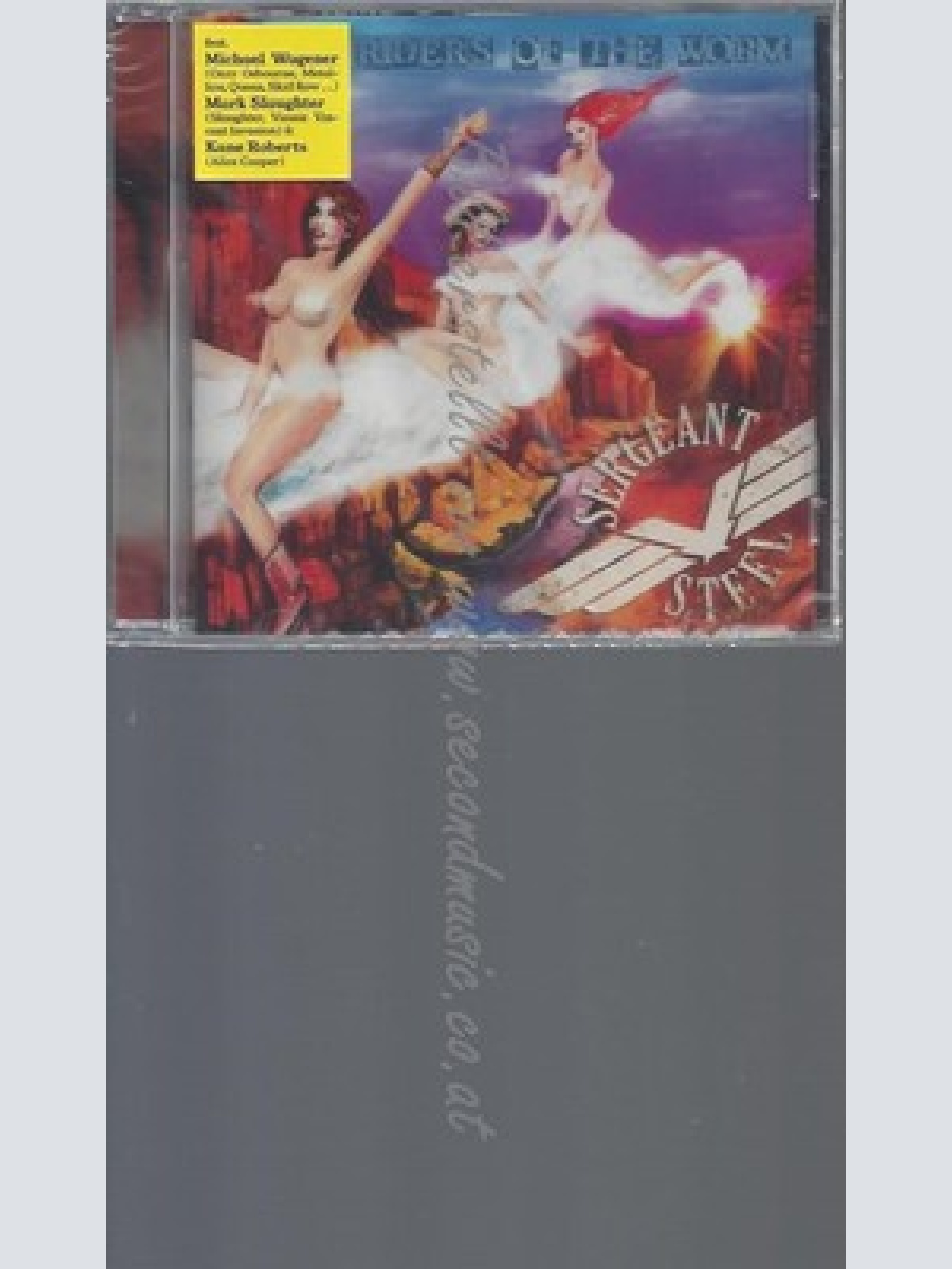 CD--SERGEANT STEEL--RIDERS OF THE WORM