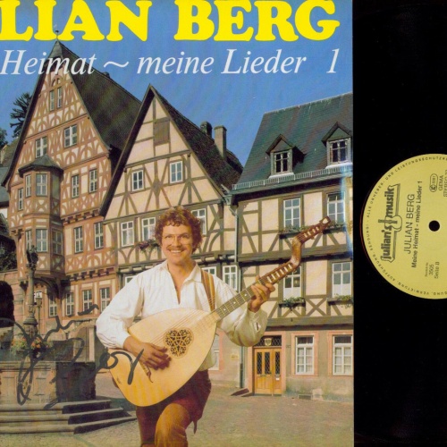 LP--Julian Berg – Meine Heimat - Meine Lieder 1  //NM