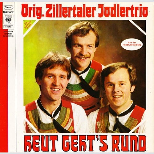 LP, Album Orig. Zillertaler Jodlertrio* - Heut Geht's Rund