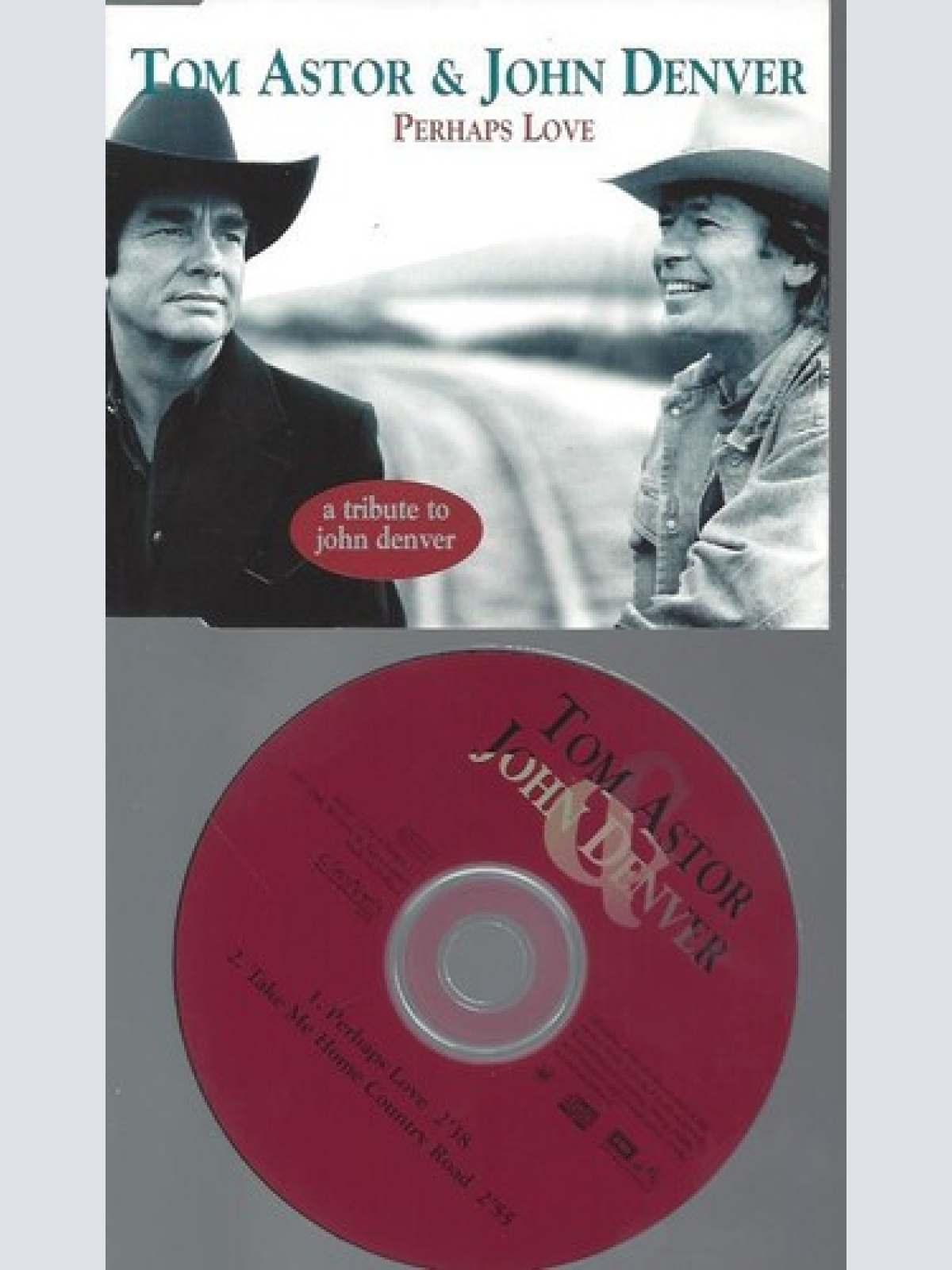 CD    Perhaps Love -- John Denver